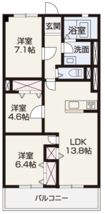 岡山市中区中納言町　中古マンション　ハイホーム中納言　1390万円　ブルズ・エージェンシー